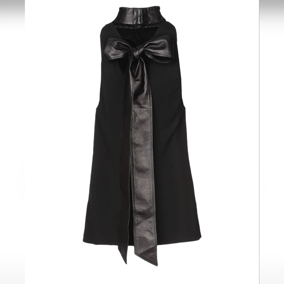 TOM FORD black top with leather bow - Picture 2 of 9